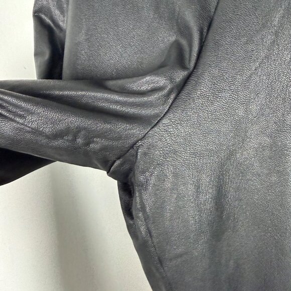 Commando Pull On Skinny Faux Leather Leggings Black Size Large L - Picture 5 of 12